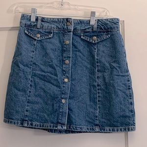NWOT BDG Urban Outfitters Mini Denim Skirt
